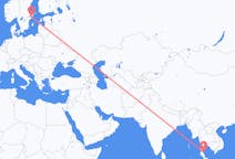 出发地 泰国出发地 苏梅岛目的地 瑞典斯德哥尔摩的航班