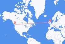 Flyg från Vancouver, Kanada till Leeds, England