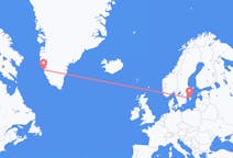 Flights from Nuuk to Visby
