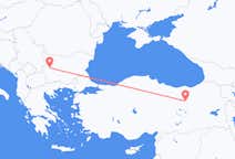 Flyg från Erzincan, Turkiet till Sofia, Bulgarien