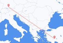 Flights from Isparta, Turkey to Memmingen, Germany