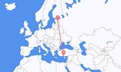 Flights from Tartu to Gazipaşa