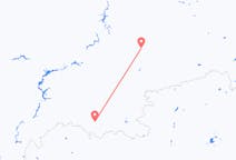 Flights from Yekaterinburg, Russia to Orenburg, Russia