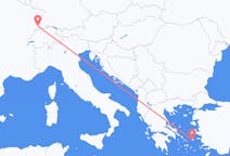 Flyg från Basel till Ikaria