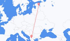 Flights from Ohrid, Republic of North Macedonia to Tartu, Estonia