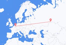 Flights from Kurgan, Kurgan Oblast, Russia to Maastricht, the Netherlands