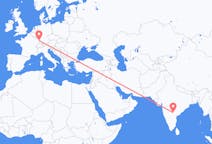 出发地 印度出发地 海得拉巴 (巴基斯坦)目的地 法国斯特拉斯堡的航班