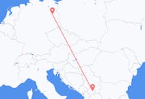 Flyreiser fra Berlin, Tyskland til Priština, Kosovo