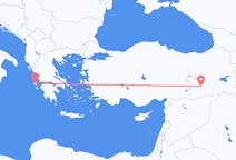 Flüge aus Diyarbakir, die Türkei nach Kefallinia, Griechenland