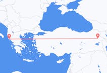 Flyrejser fra Ağrı, Tyrkiet til Korfu, Grækenland