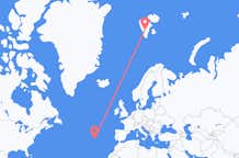 Flights from Ponta Delgada to Svalbard