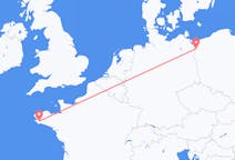 Flights from Quimper, France to Szczecin, Poland