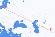 Fly fra Qarshi til Gdańsk