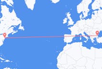 Flights from New York, the United States to Burgas, Bulgaria