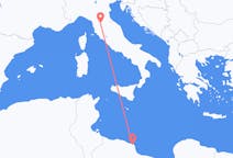Flyrejser fra Misurata til Firenze