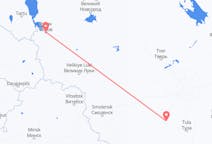 Fly fra Kaluga til Pskov