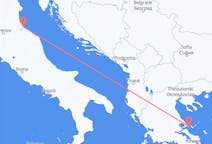 Flights from Rimini, Italy to Skiathos, Greece