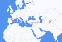 Flyreiser fra Mazar-e Sharif, Afghanistan til Valencia, Spania