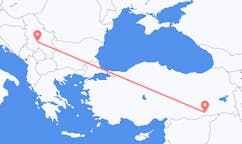 Flyreiser fra Mardin, til Kraljevo