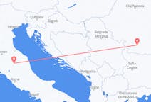 Flyrejser fra Perugia, Italien til Craiova, Rumænien