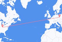 Flyg från Louisville, USA till Wrocław, Polen