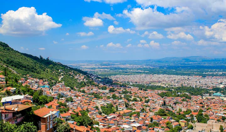Photo of Bursa City panoramic view.