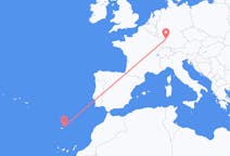 Flyreiser fra Karlsruhe, Tyskland til Vila Baleira, Portugal