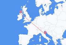 Flyrejser fra Derry, Nordirland til Ancona, Italien