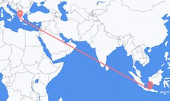 Flights from Semarang, Indonesia to Patras, Greece