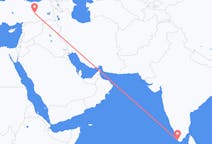 出发地 印度出发地 锡鲁万纳塔普拉姆目的地 土耳其Elazig的航班
