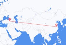 中国出发地 南京市飞往中国目的地 埃尔津詹的航班