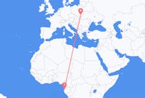 Flyrejser fra Libreville, Gabon til Rzeszow, Polen