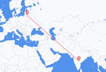 Flyreiser fra Hyderabad, til Kaunas