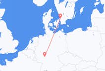Flights from Angelholm to Frankfurt