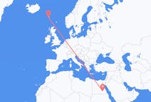 Flights from Aswan to Sørvágur