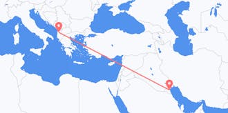 Flyreiser fra Kuwait til Albania