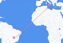 Flights from Uberlândia, Brazil to Valletta, Malta