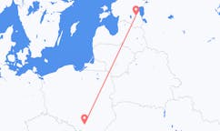 Fly fra Tartu til Kraków