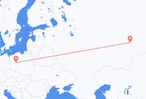 Vols d’Ekaterinbourg, Russie vers Poznań, Pologne