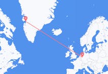 Vluchten van Ilulissat naar Dortmund