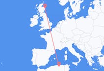 Flyg från Sétif, Algeriet till Aberdeen, Skottland