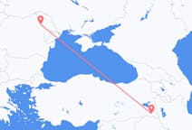 Flyrejser fra Hakkâri, Tyrkiet til Iași, Rumænien