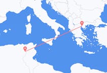 Flyreiser fra Tebessa, Algerie til Thessaloniki, Hellas