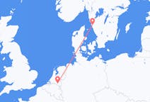 Vluchten van Eindhoven, Nederland naar Göteborg, Zweden