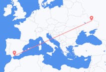 Fly fra Kharkiv til Málaga