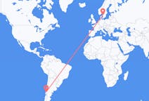 Flights from Osorno, Chile to Gothenburg, Sweden