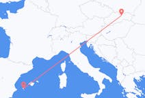 Flights from Poprad, Slovakia to Ibiza, Spain