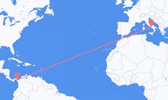 Flights from La Palma, Panama to Naples, Italy