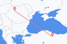 出发地 土耳其托卡特目的地 罗马尼亚克卢日纳波卡的航班