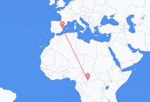 เที่ยวบิน จาก บังกี, สาธารณรัฐแอฟริกากลาง ไปยัง บาเลนเซีย, สเปน